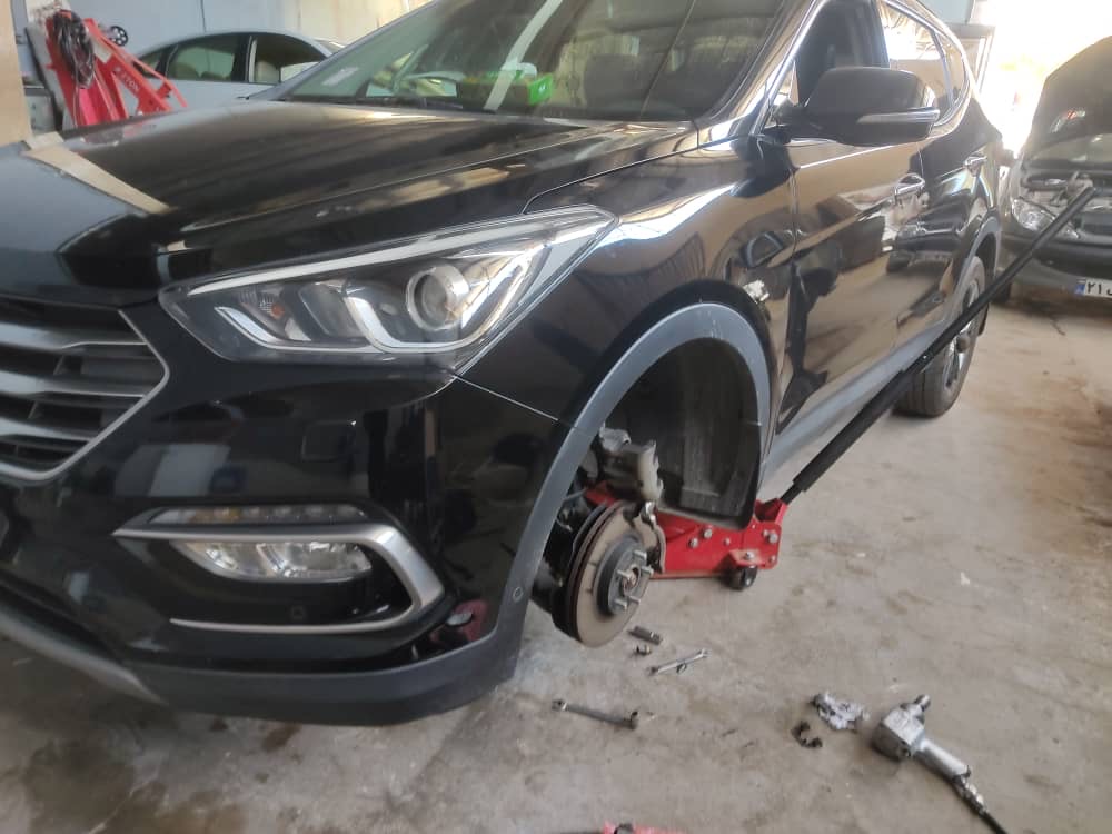 تعویض لنت سانتافه نیو