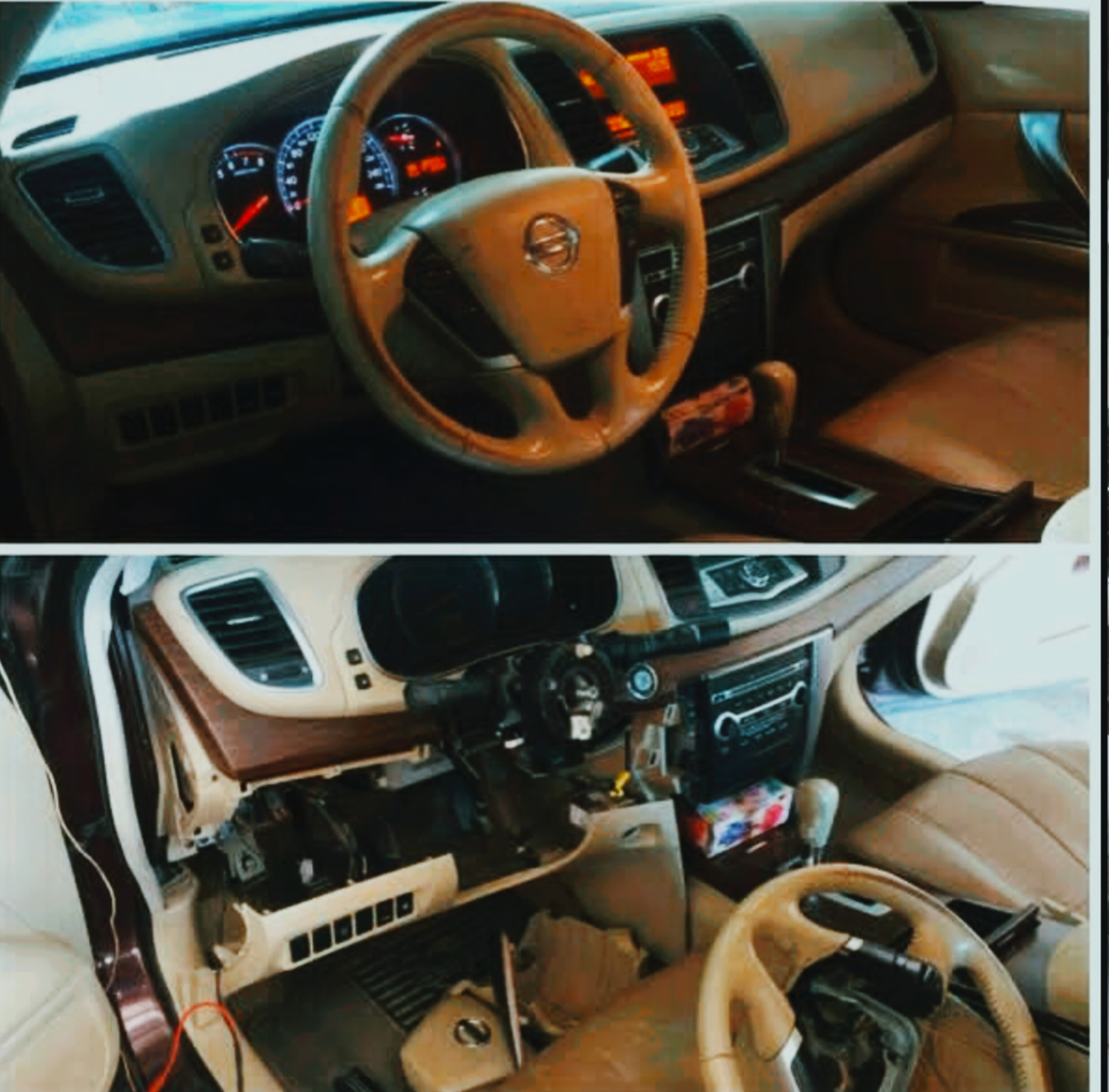 عیب یابی ایربگ و سیستم کروز کنترل نیسان تیانا